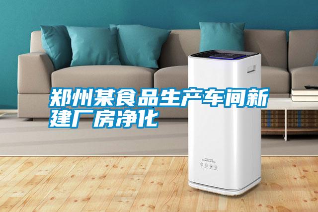 鄭州某食品生產(chǎn)車(chē)間新建廠(chǎng)房?jī)艋?/></p>
						    <p style=
