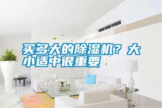 買多大的除濕機(jī)？大小適中很重要