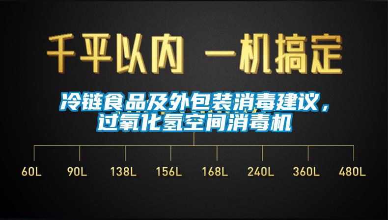 冷鏈食品及外包裝消毒建議，過氧化氫空間消毒機