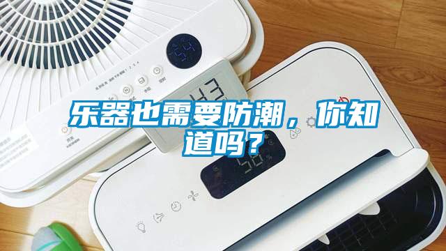 樂器也需要防潮，你知道嗎？