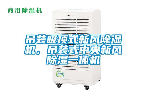 吊裝吸頂式新風(fēng)除濕機，吊裝式中央新風(fēng)除濕一體機