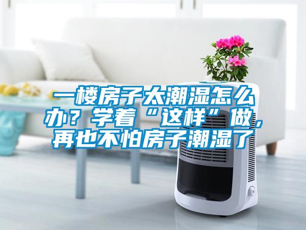 一樓房子太潮濕怎么辦？學著“這樣”做，再也不怕房子潮濕了