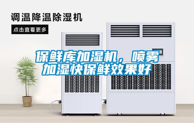 保鮮庫加濕機，噴霧加濕快保鮮效果好