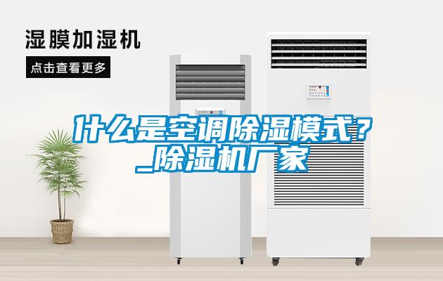 什么是空調(diào)除濕模式？_除濕機廠家
