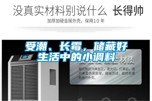 受潮、長霉，儲藏好生活中的小調(diào)料