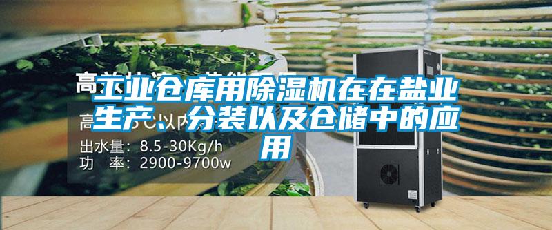 工業(yè)倉庫用除濕機在在鹽業(yè)生產(chǎn)、分裝以及倉儲中的應用