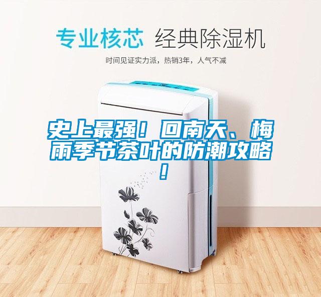 史上最強！回南天、梅雨季節(jié)茶葉的防潮攻略！