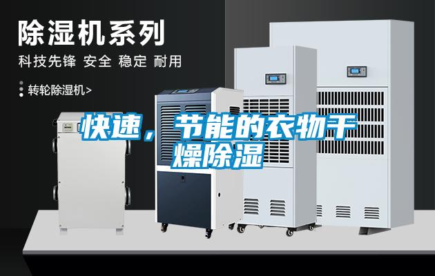 快速，節(jié)能的衣物干燥除濕