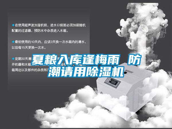 夏糧入庫逢梅雨 防潮請(qǐng)用除濕機(jī)