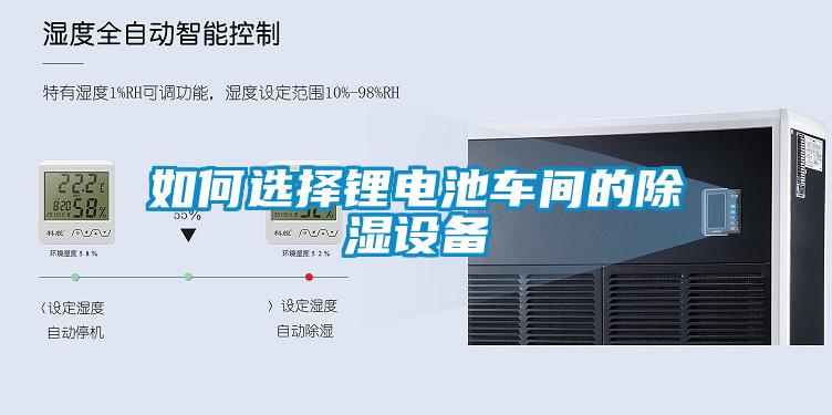 如何選擇鋰電池車(chē)間的除濕設(shè)備