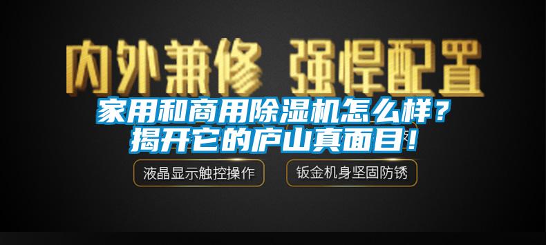 家用和商用除濕機(jī)怎么樣？揭開它的廬山真面目！