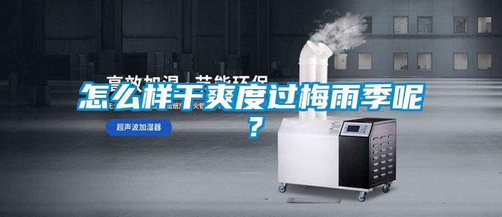 怎么樣干爽度過梅雨季呢？