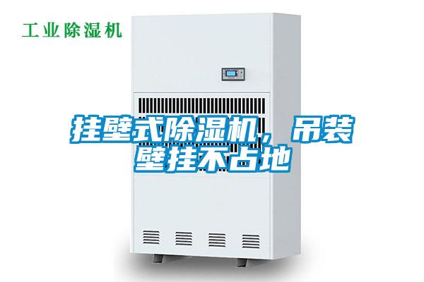 掛壁式除濕機，吊裝壁掛不占地