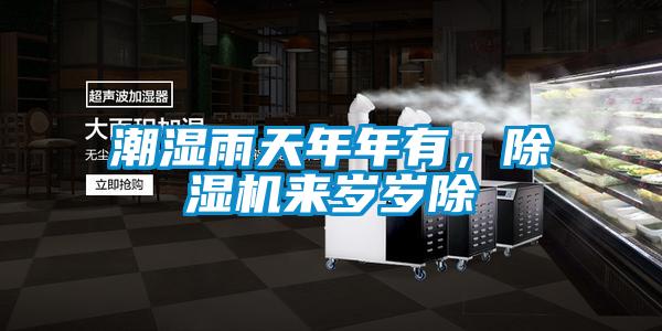 潮濕雨天年年有，除濕機(jī)來歲歲除