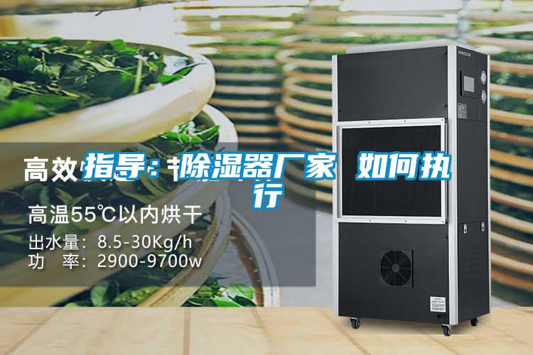 指導(dǎo)：除濕器廠(chǎng)家 如何執(zhí)行