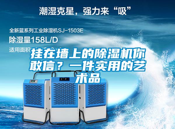 掛在墻上的除濕機(jī)你敢信？一件實(shí)用的藝術(shù)品