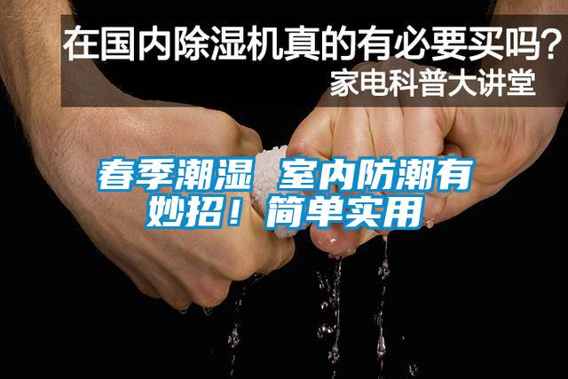 春季潮濕 室內(nèi)防潮有妙招！簡(jiǎn)單實(shí)用