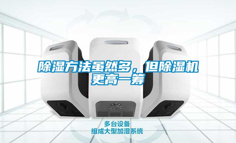 除濕方法雖然多，但除濕機更高一籌