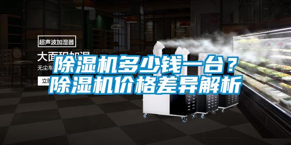 除濕機(jī)多少錢一臺？除濕機(jī)價格差異解析