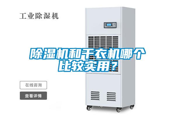 除濕機和干衣機哪個比較實用？