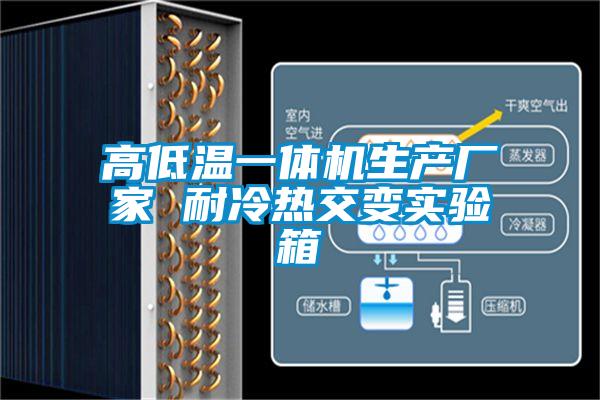 高低溫一體機(jī)生產(chǎn)廠家 耐冷熱交變實驗箱