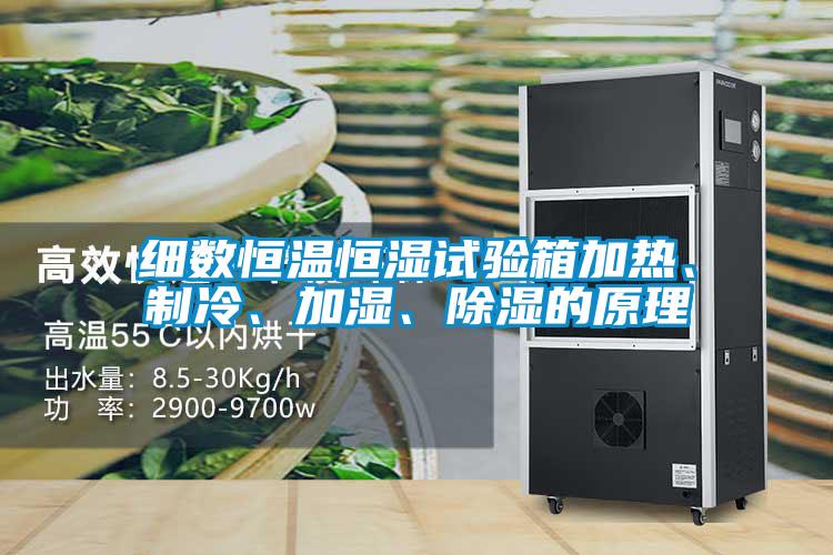 細(xì)數(shù)恒溫恒濕試驗(yàn)箱加熱、制冷、加濕、除濕的原理