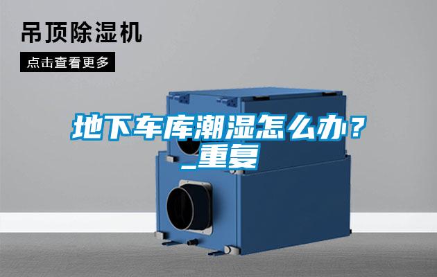 地下車庫潮濕怎么辦？_重復