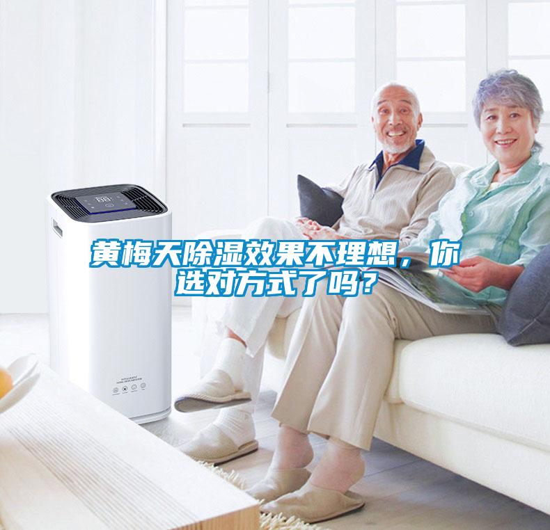 黃梅天除濕效果不理想，你選對方式了嗎？