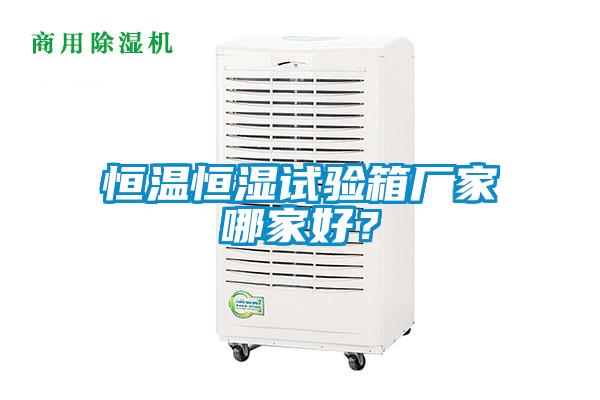 恒溫恒濕試驗(yàn)箱廠家哪家好？