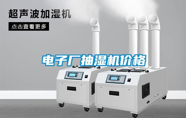 電子廠抽濕機(jī)價格