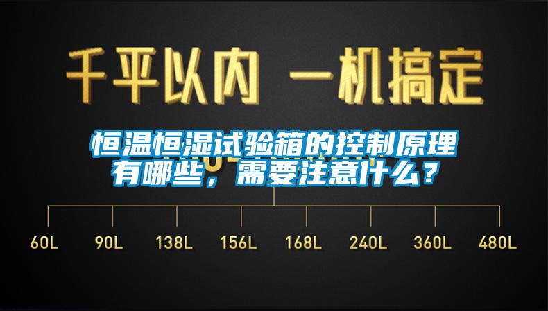 恒溫恒濕試驗(yàn)箱的控制原理有哪些，需要注意什么？