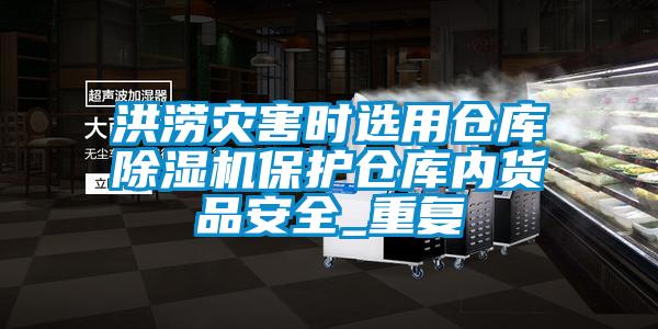 洪澇災(zāi)害時選用倉庫除濕機保護(hù)倉庫內(nèi)貨品安全_重復(fù)