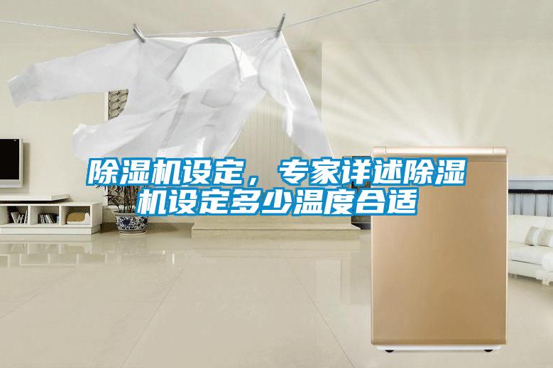 除濕機(jī)設(shè)定，專家詳述除濕機(jī)設(shè)定多少溫度合適