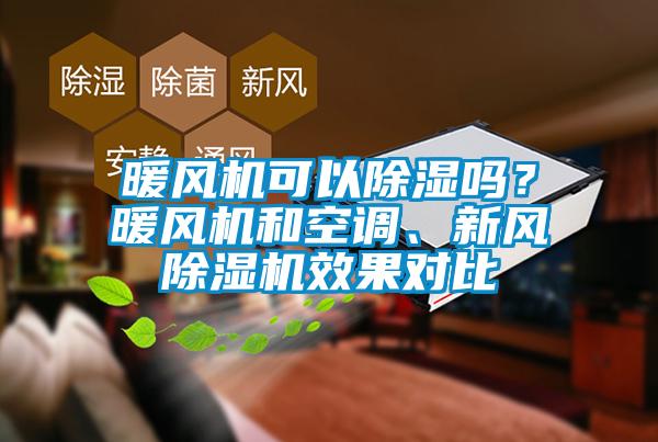 暖風(fēng)機(jī)可以除濕嗎？暖風(fēng)機(jī)和空調(diào)、新風(fēng)除濕機(jī)效果對比