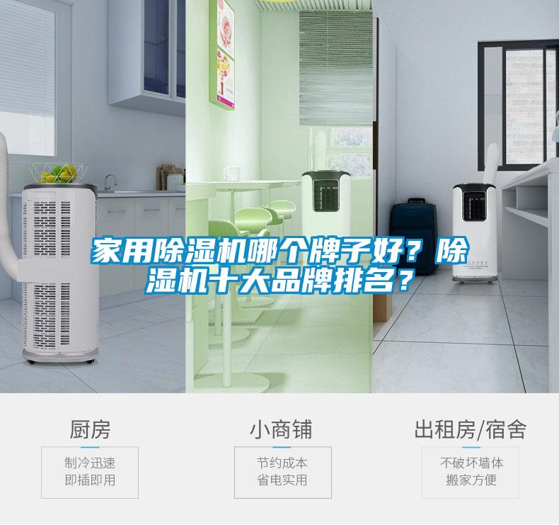家用除濕機哪個牌子好？除濕機十大品牌排名？