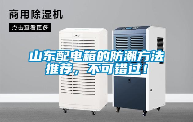 山東配電箱的防潮方法推薦，不可錯(cuò)過！