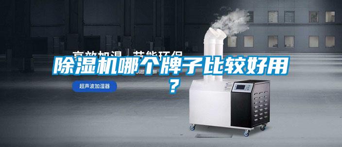 除濕機哪個牌子比較好用？