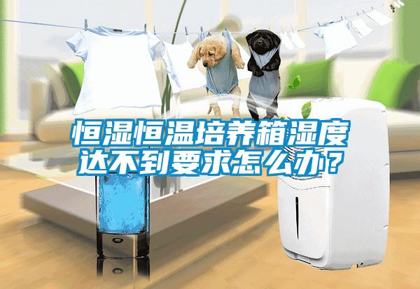 恒濕恒溫培養(yǎng)箱濕度達(dá)不到要求怎么辦？