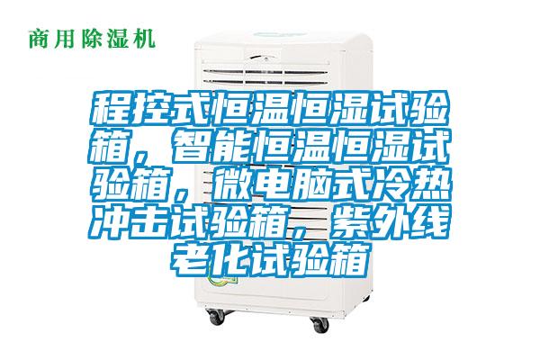 程控式恒溫恒濕試驗箱，智能恒溫恒濕試驗箱，微電腦式冷熱沖擊試驗箱，紫外線老化試驗箱