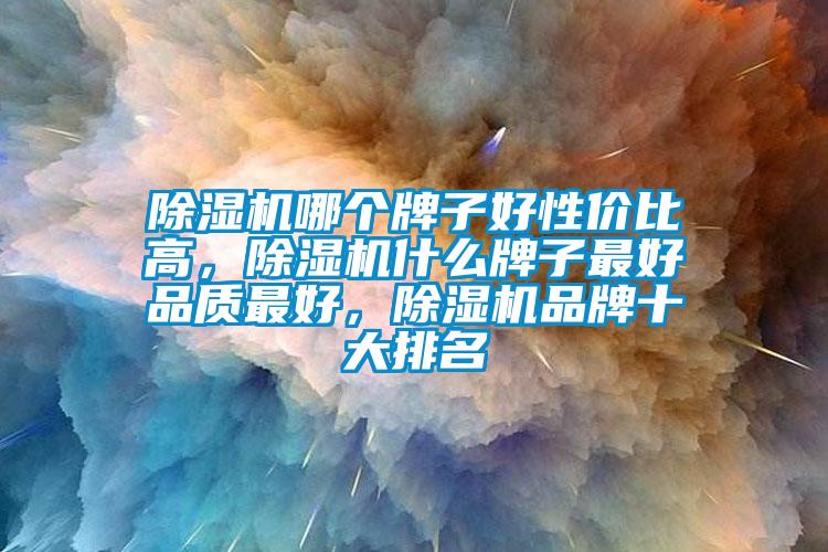 除濕機(jī)哪個牌子好性價(jià)比高，除濕機(jī)什么牌子最好品質(zhì)最好，除濕機(jī)品牌十大排名