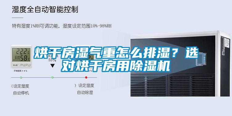 烘干房濕氣重怎么排濕？選對烘干房用除濕機