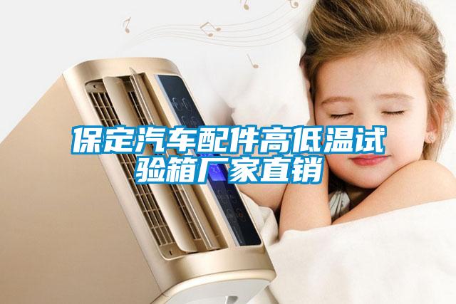 保定汽車(chē)配件高低溫試驗(yàn)箱廠家直銷(xiāo)