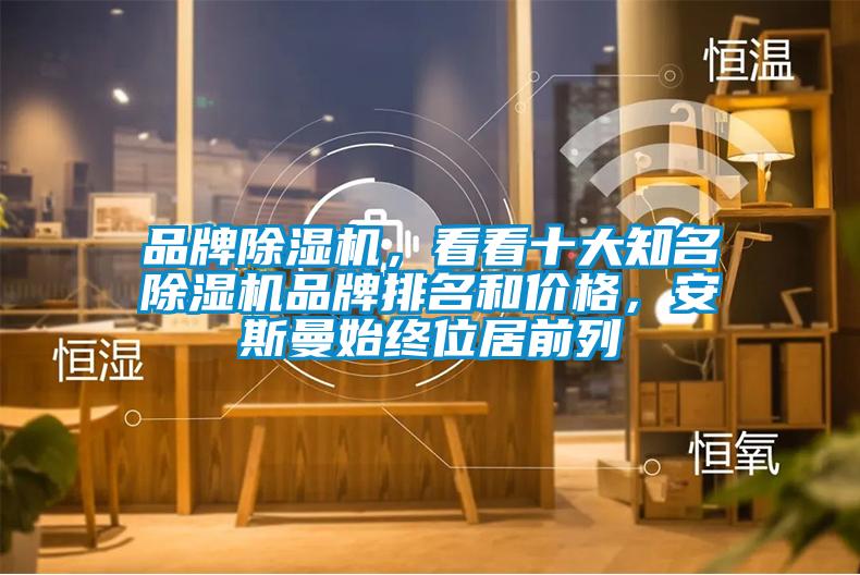 品牌除濕機，看看十大知名除濕機品牌排名和價格，安斯曼始終位居前列