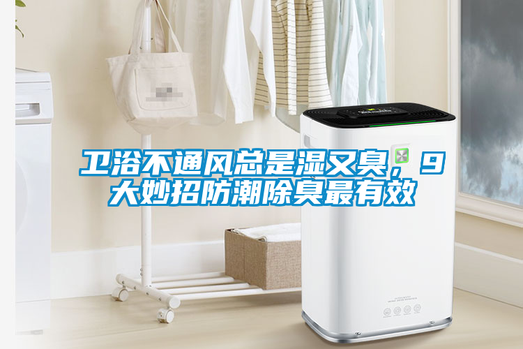 衛(wèi)浴不通風(fēng)總是濕又臭，9大妙招防潮除臭最有效