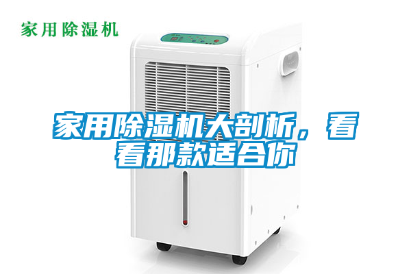 家用除濕機(jī)大剖析，看看那款適合你