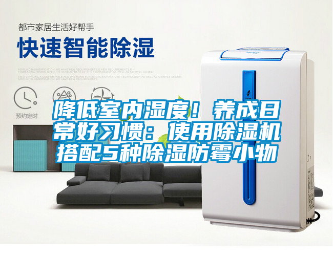 降低室內濕度！養(yǎng)成日常好習慣：使用除濕機搭配5種除濕防霉小物