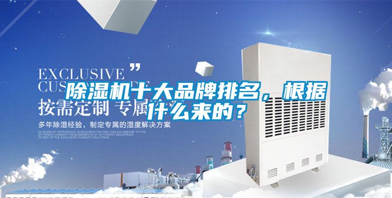 除濕機十大品牌排名，根據(jù)什么來的？