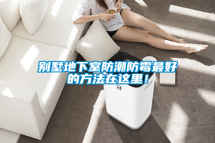 別墅地下室防潮防霉最好的方法在這里！