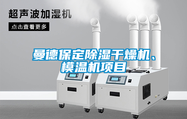 曼德保定除濕干燥機(jī)、模溫機(jī)項(xiàng)目