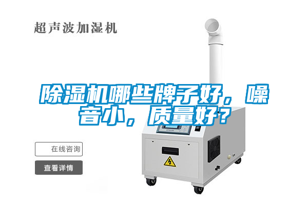 除濕機(jī)哪些牌子好，噪音小，質(zhì)量好？